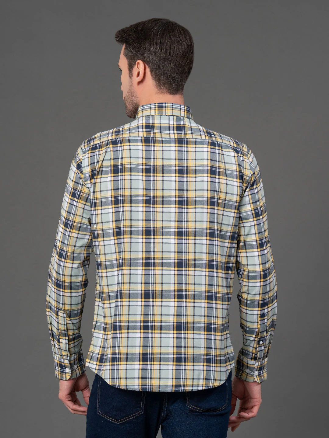 Checked Shirt for Men - Image 3