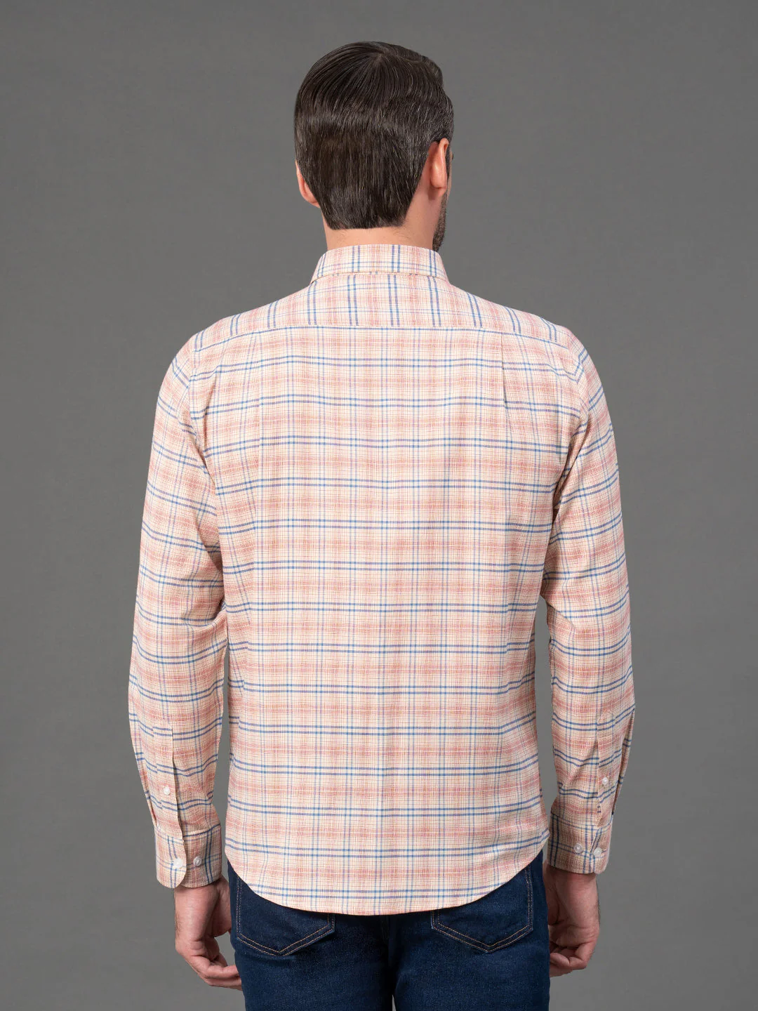 Checked Shirt for Men - Image 3