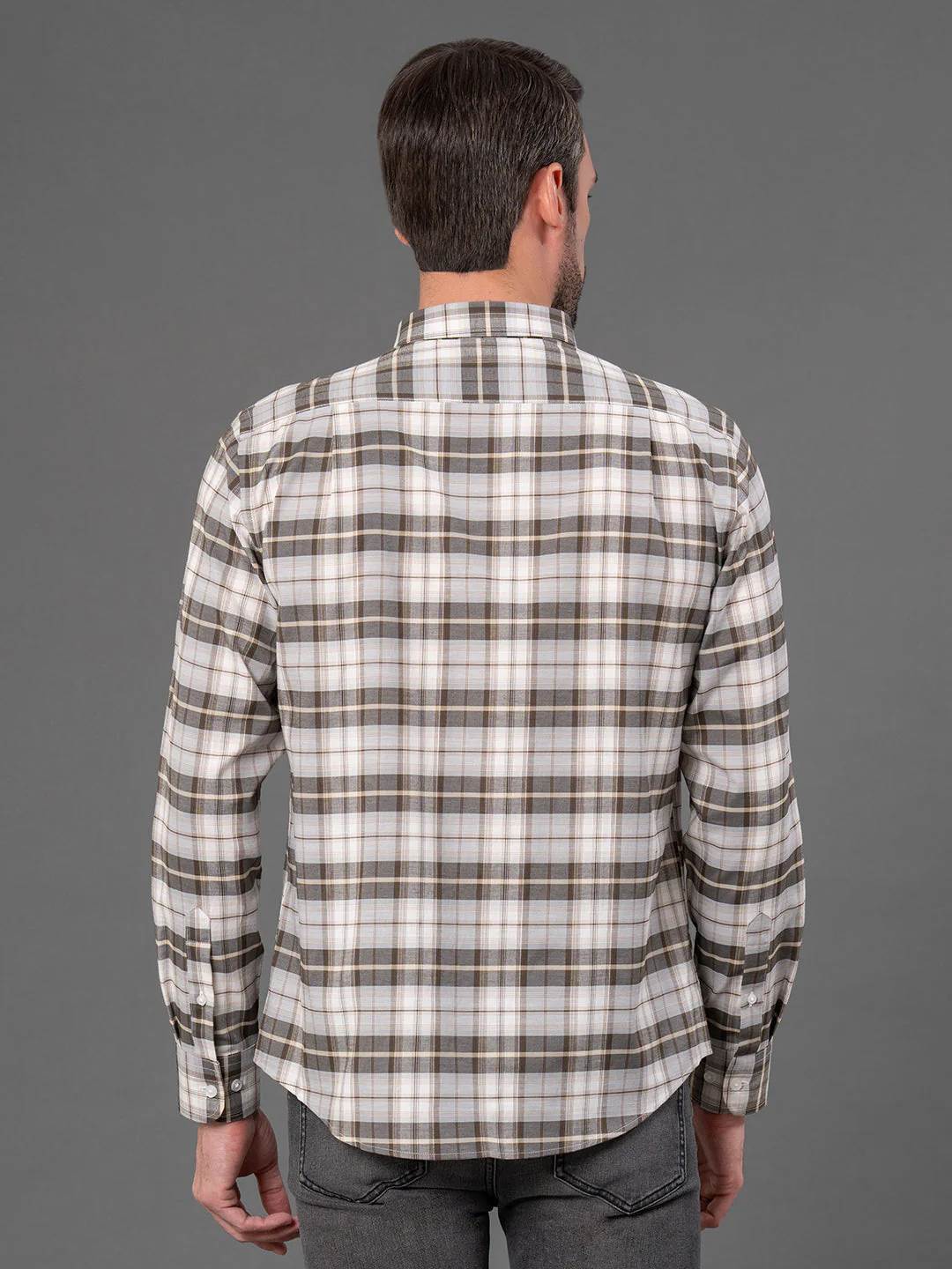 Checked Shirt for Men - Image 3
