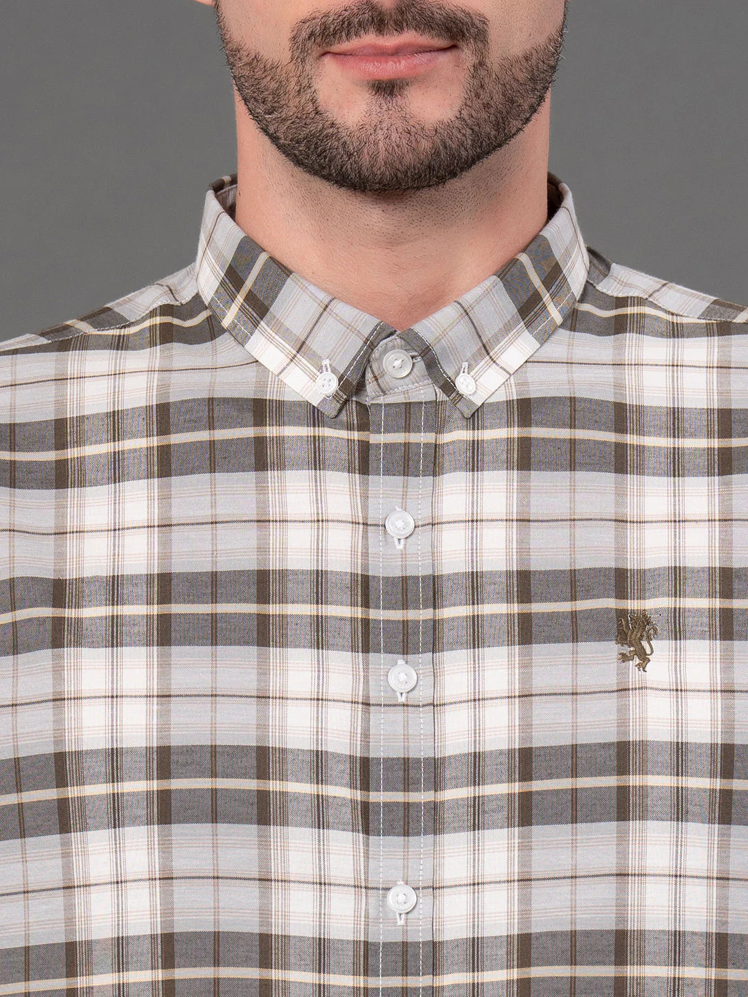 Checked Shirt for Men - Image 4