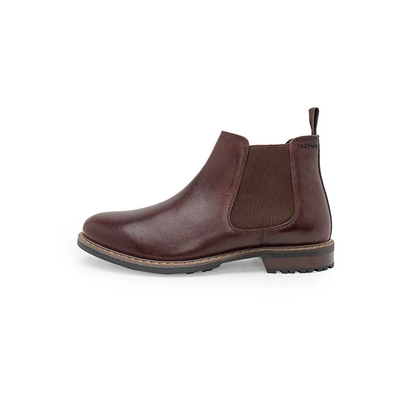 Chelsea Boots for Men | Soft Cushioned Insole, Slip-Resistance, Dynamic Feet Support, Arch Support & Shock Absorption - Image 4