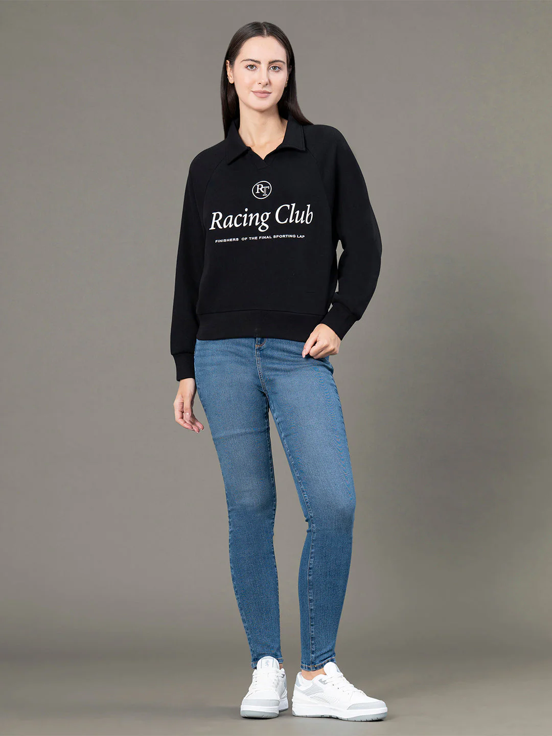 Classic Collar Sweatshirt for Women - Image 5