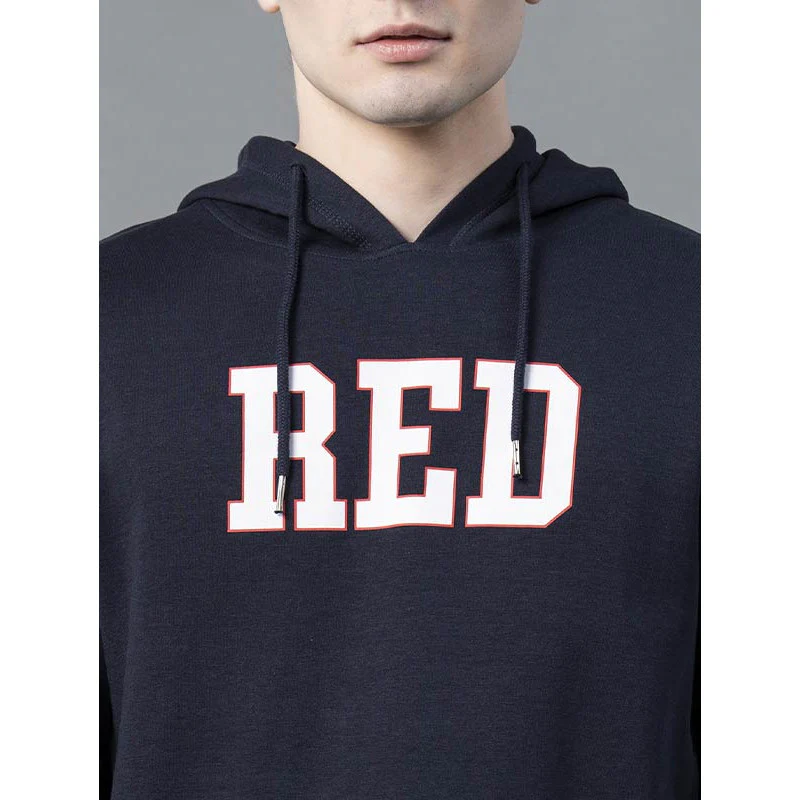 Classic Navy Casual Hoodie for Men - Image 4