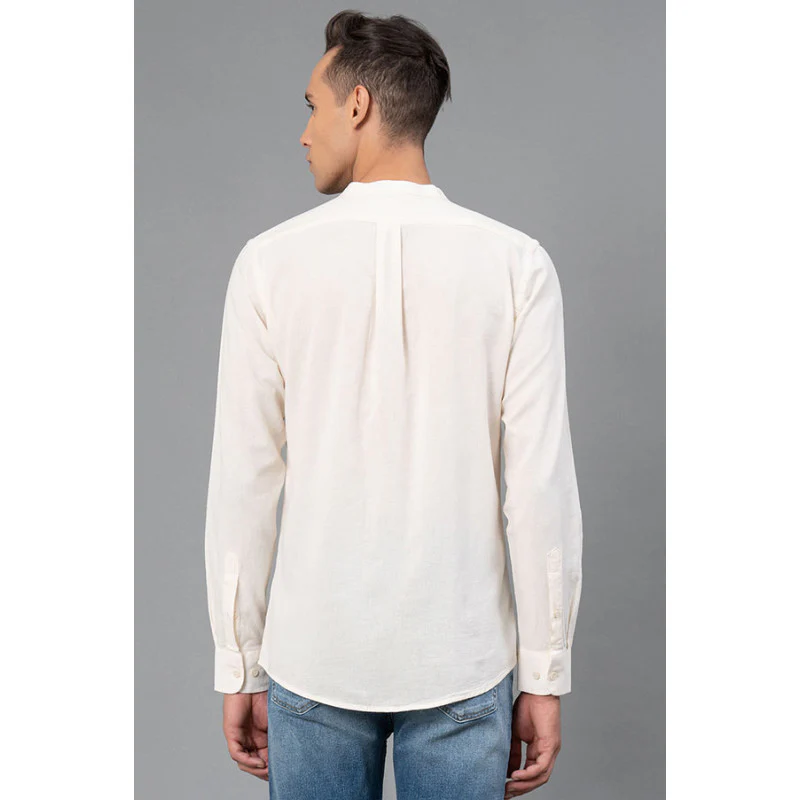 Cotton Linen Men's Shirt - Image 3