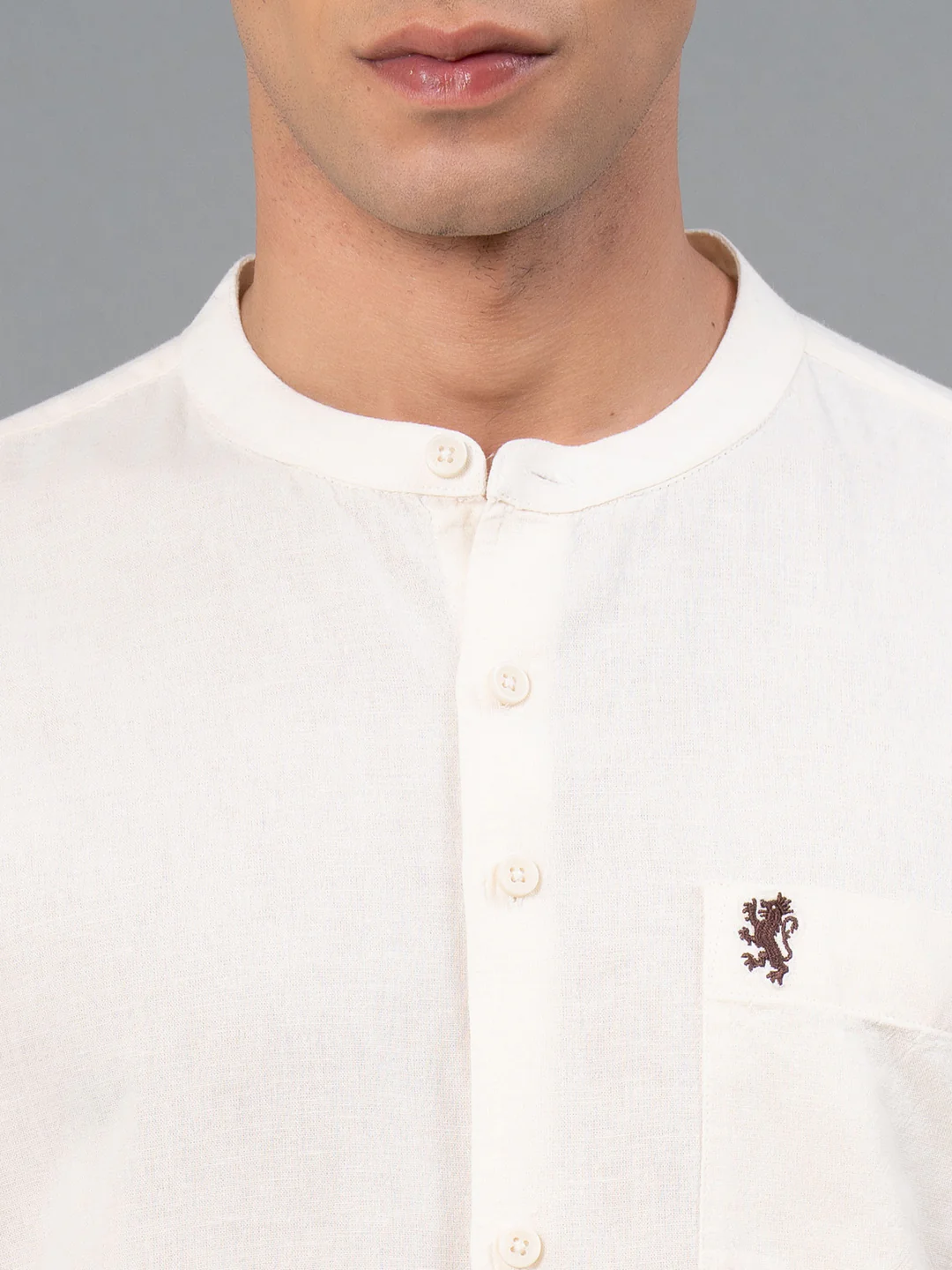 Cotton Linen Men's Shirt - Image 4