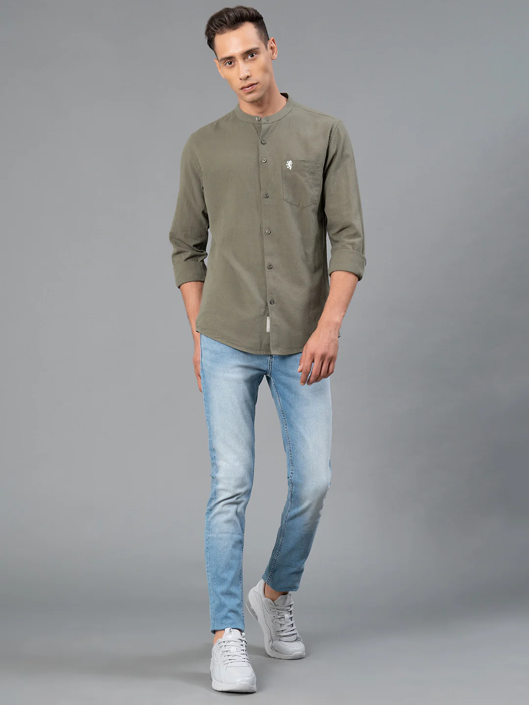 Cotton Linen Shirt for Men - Image 5