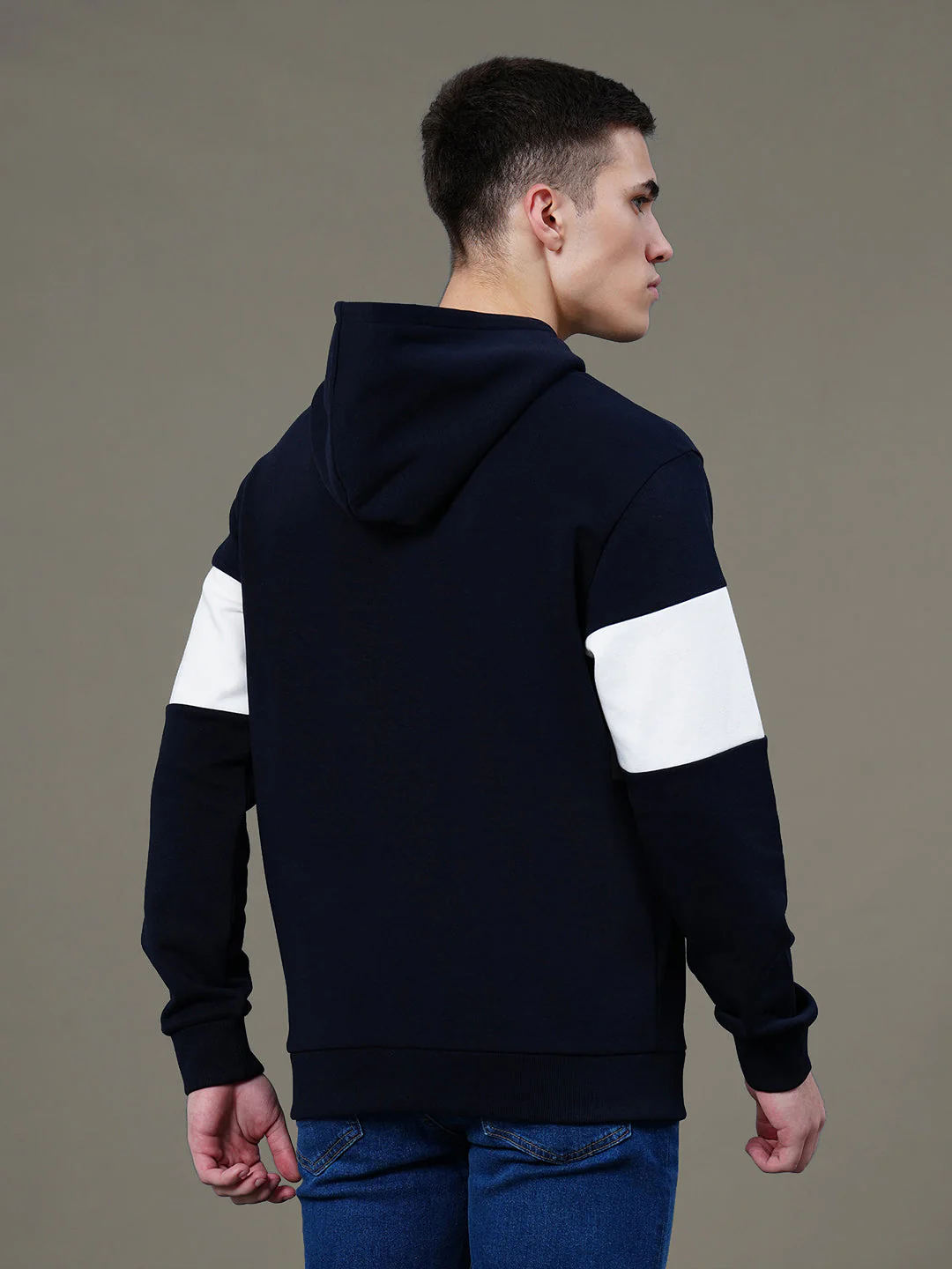 Cut & Sew Hoodie for Men - Image 3