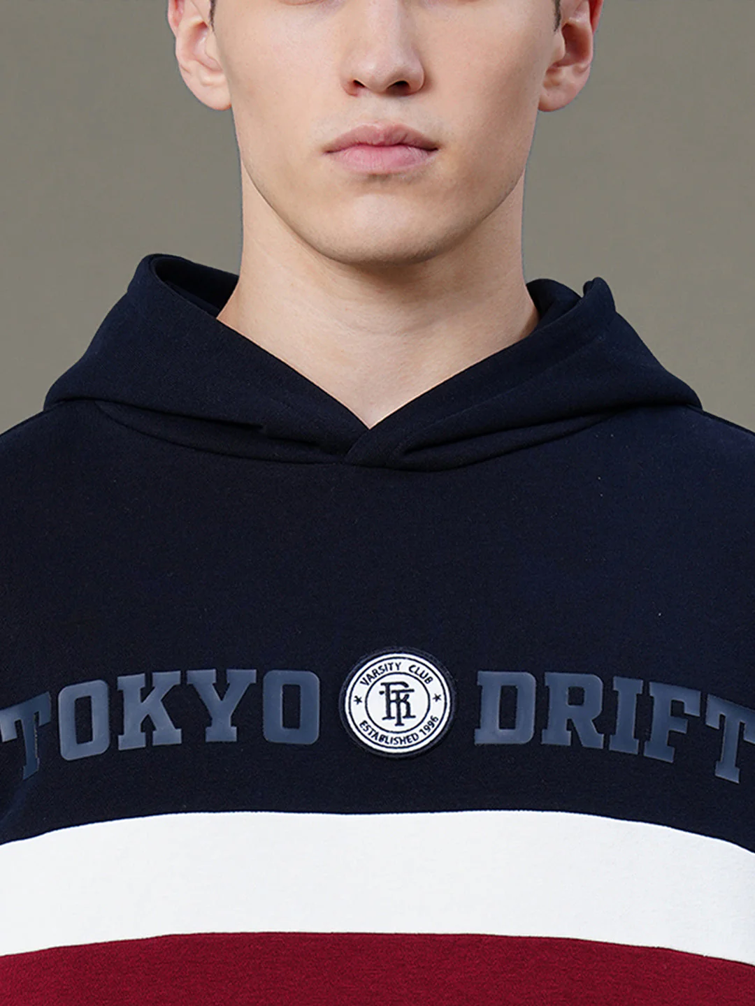 Cut & Sew Hoodie for Men - Image 4