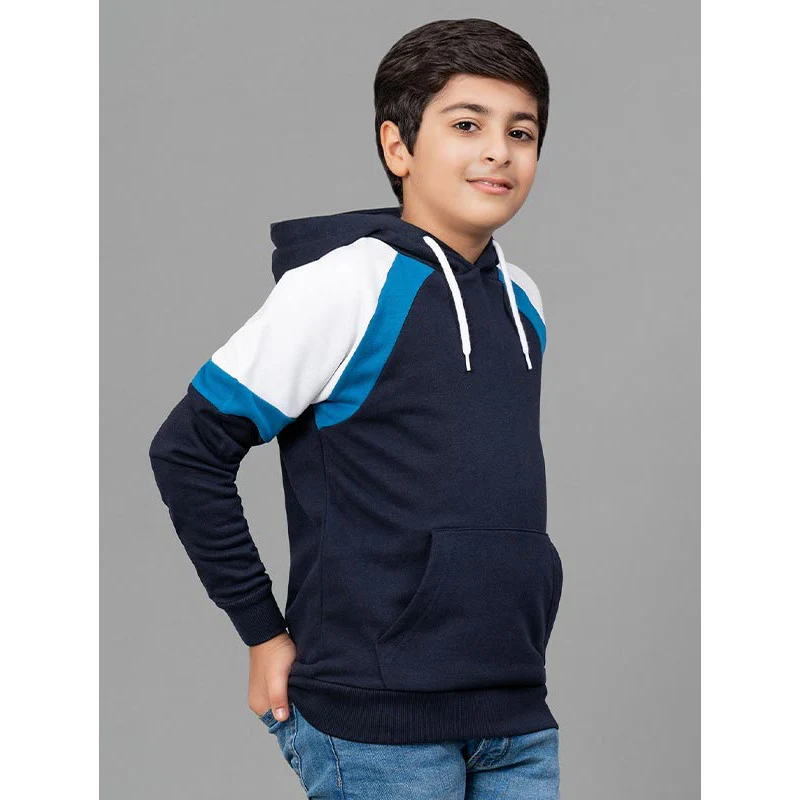Dark Navy Hoodie for Boy - Image 2