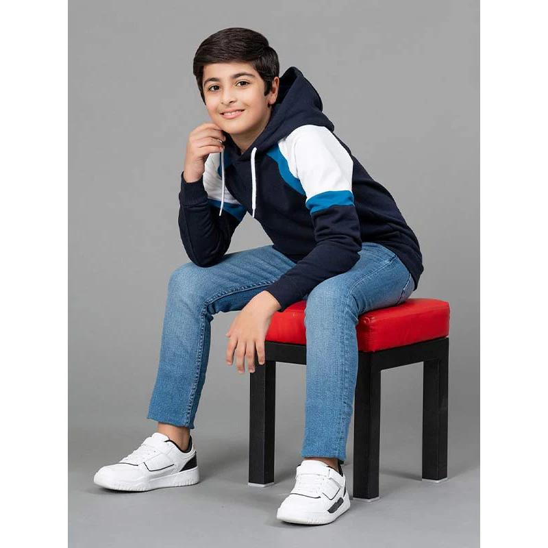 Dark Navy Hoodie for Boy - Image 5