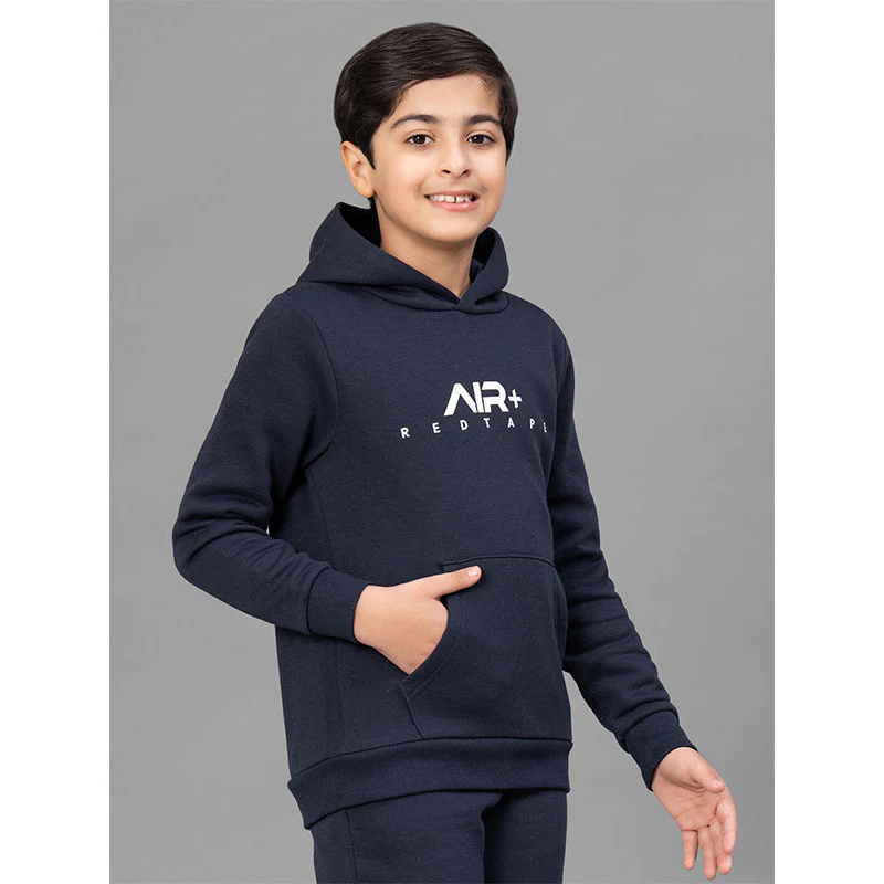 Dark Navy Hoodie for Boys - Image 2