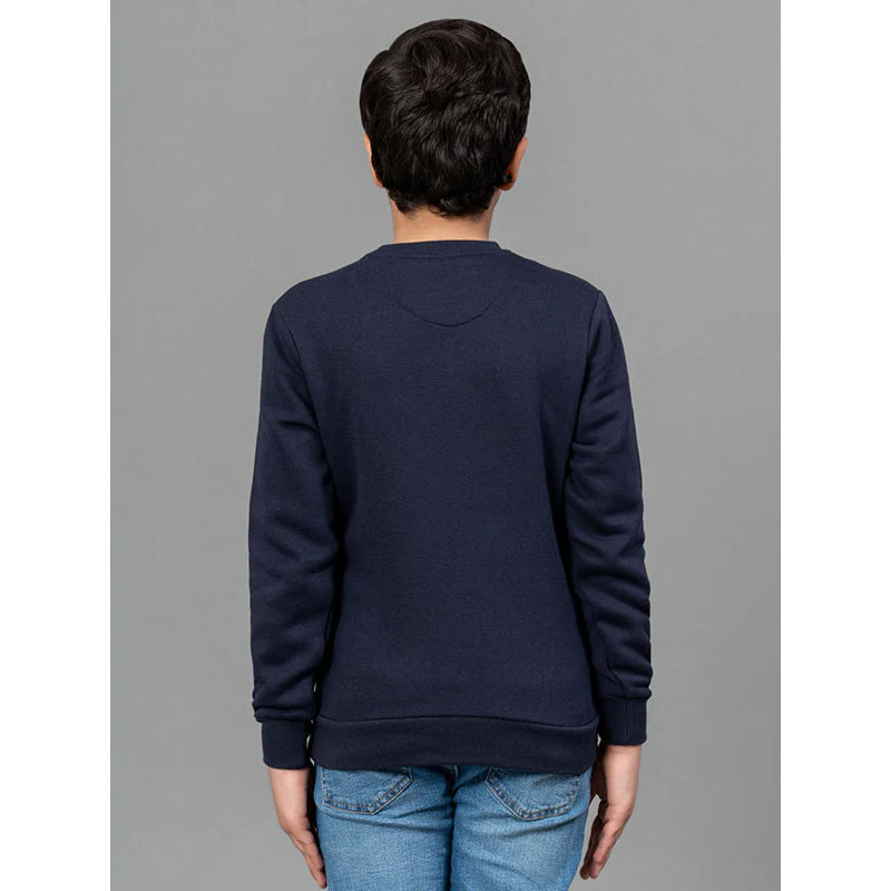 Dark Navy Sweatshirt for Boy - Image 3