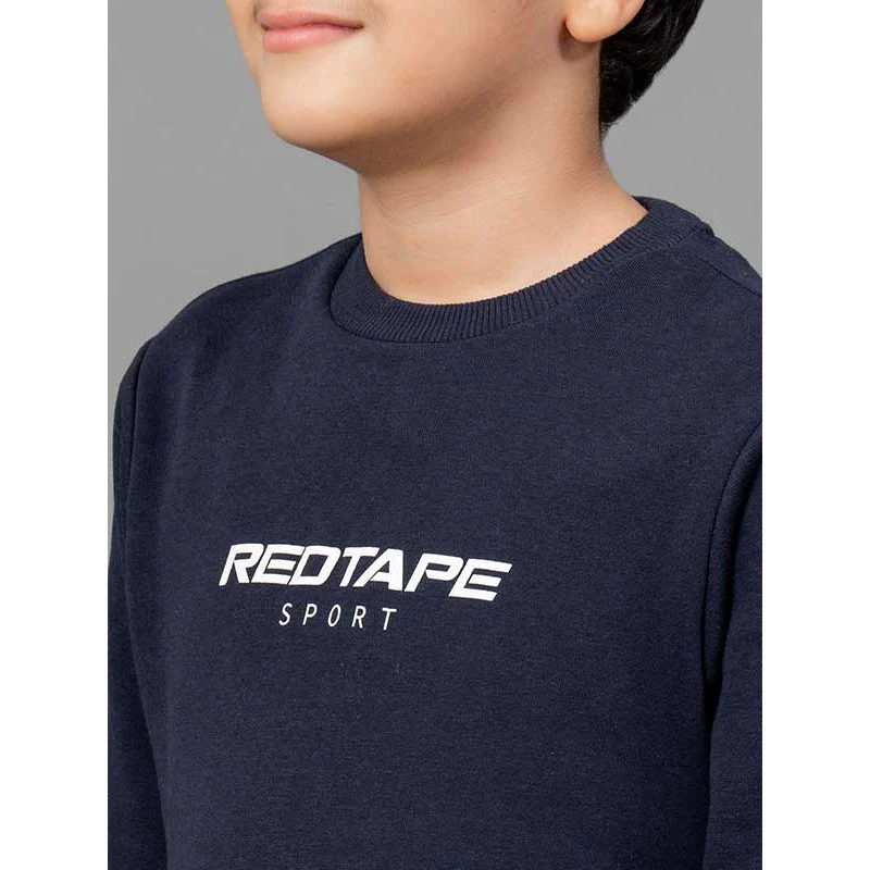 Dark Navy Sweatshirt for Boy - Image 4