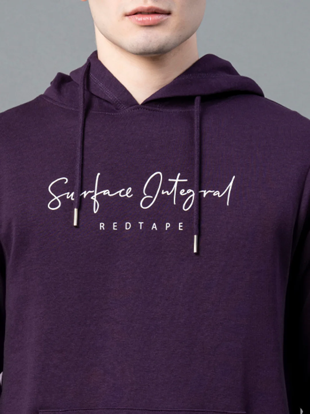 Dark Purple Hoodie for Men - Image 5