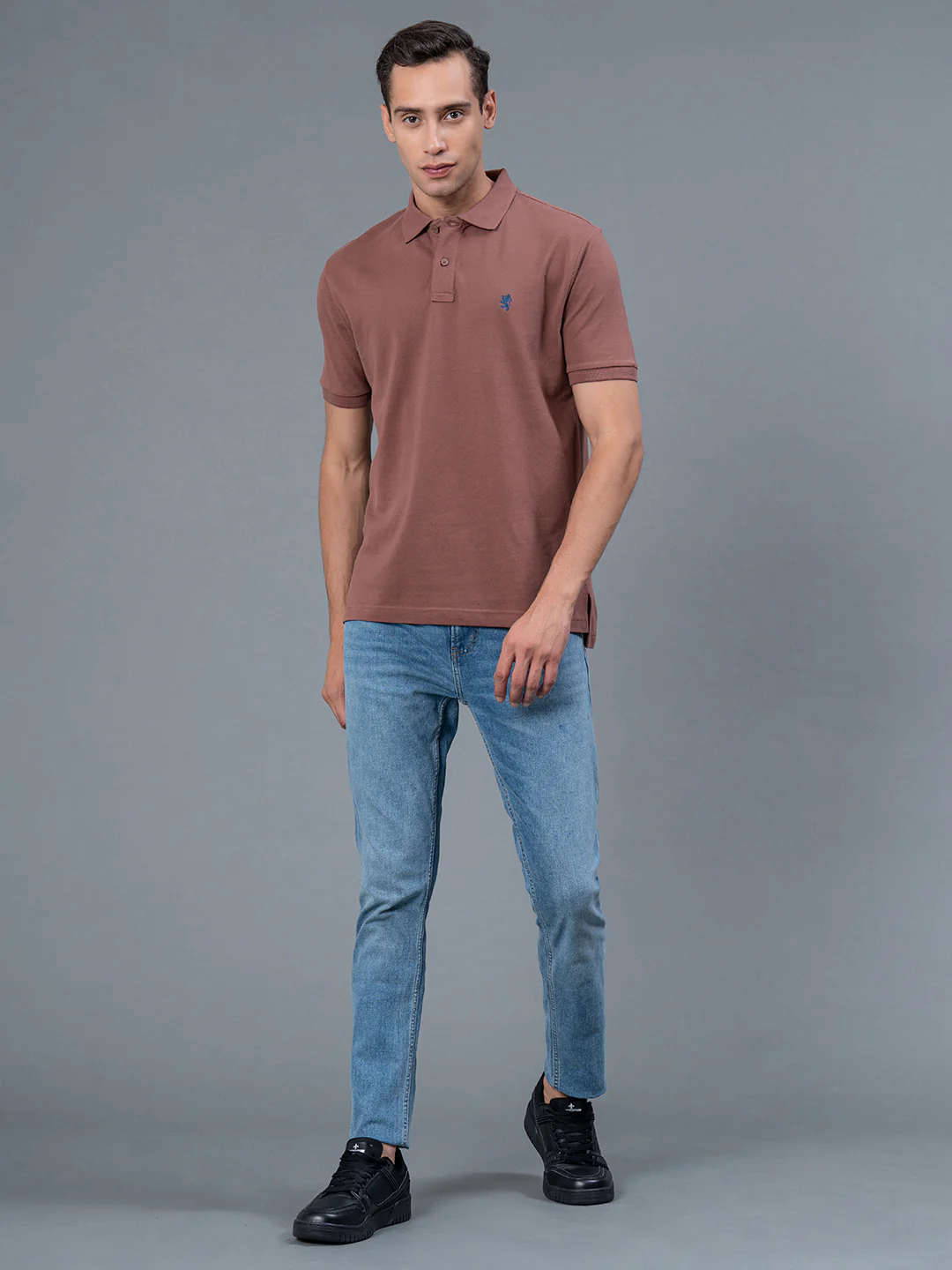 Dusky Brown Men's T-Shirt - Image 5