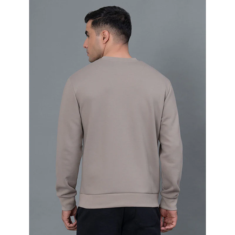 Embossed Athleisure Sweatshirt for Men - Image 3
