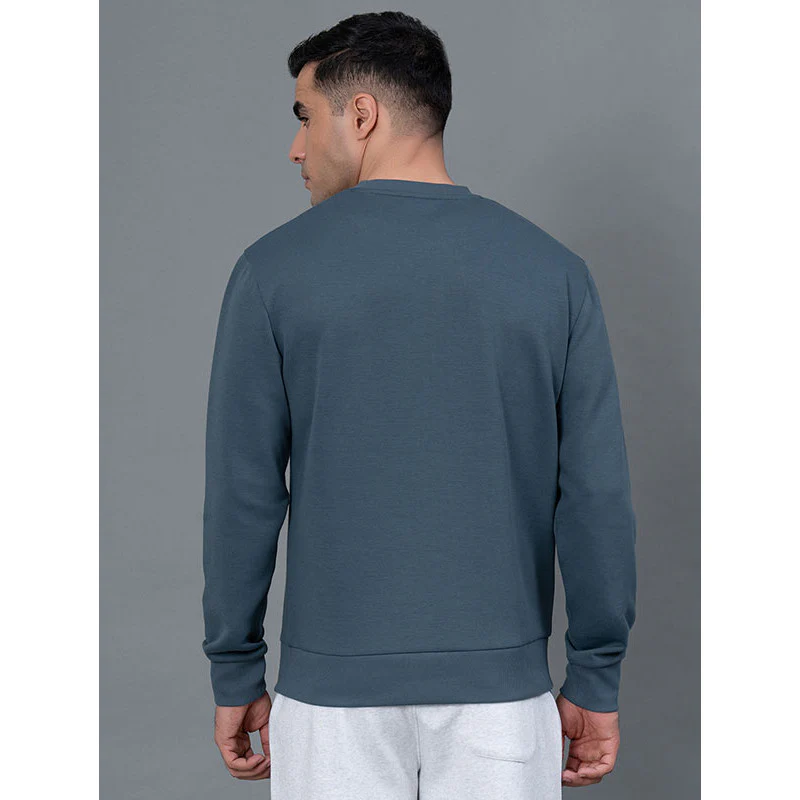 Embossed Athleisure Sweatshirt for Men - Image 3