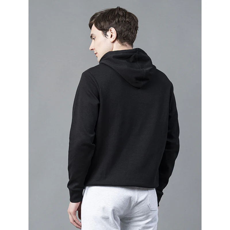 Essential Black Hoodie for Men - Image 3