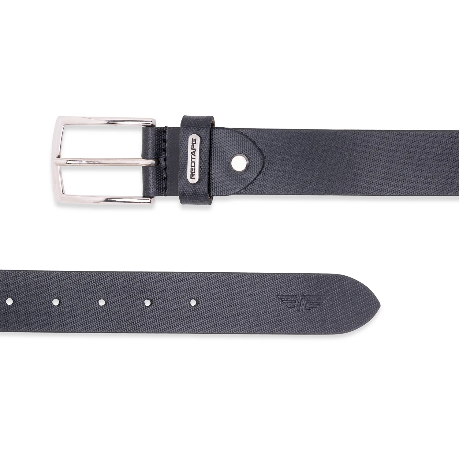 Formal Black Leather Belt For Men | Textured Leather Belt | Classic and Durable - Image 5