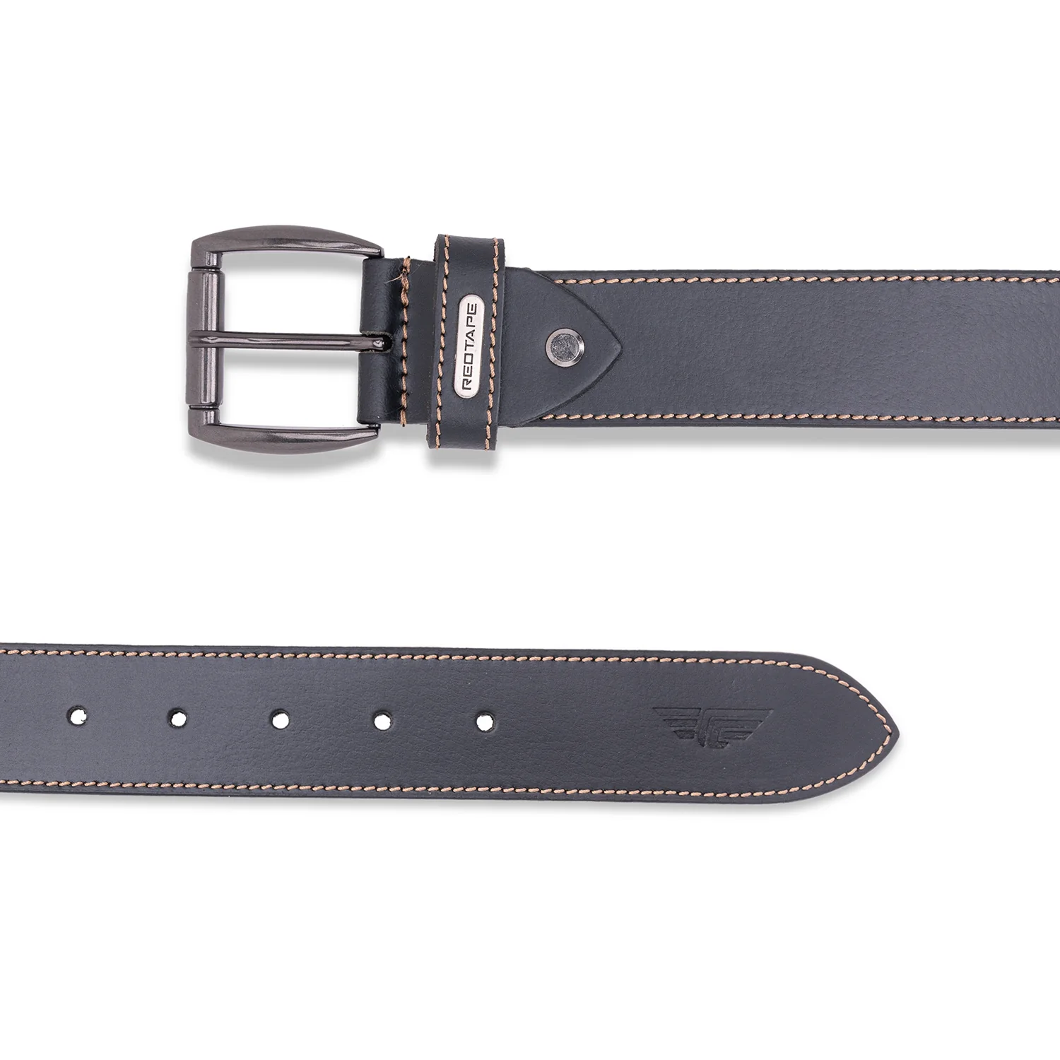 Genuine Black Leather Belt For Men | Solid Leather Belt | Classic and Durable - Image 6