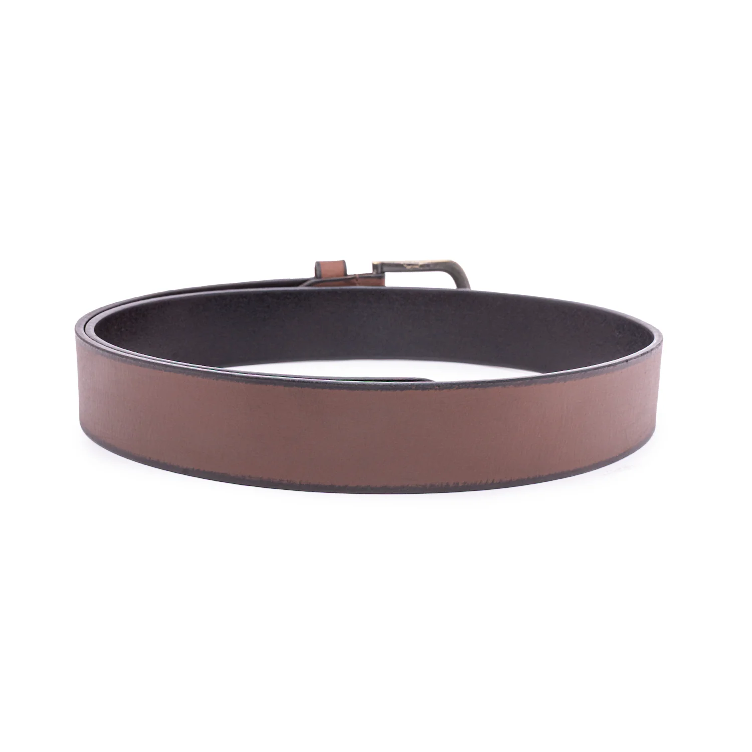 Genuine Brown Leather Belt For Men | Solid Leather Belt | Classic and Durable - Image 4