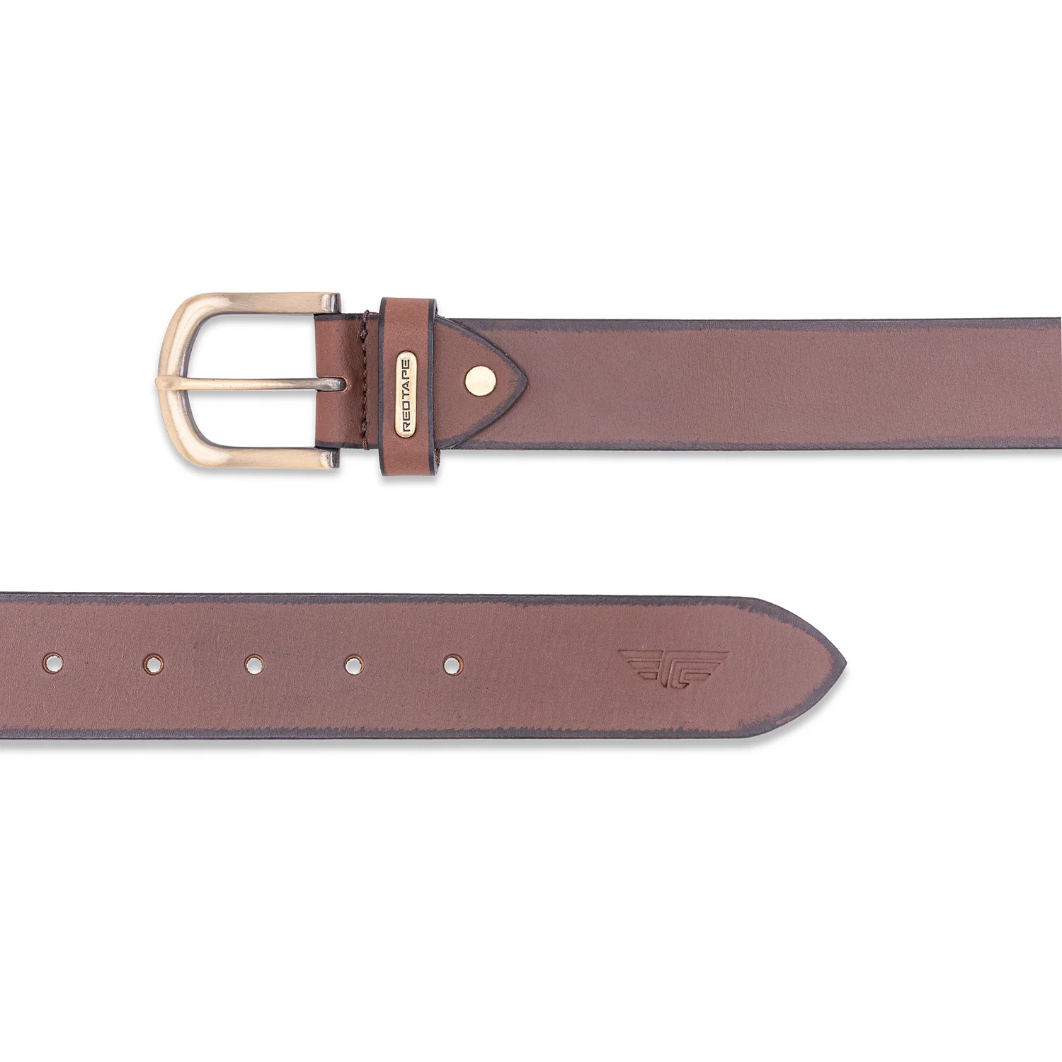 Genuine Brown Leather Belt For Men | Solid Leather Belt | Classic and Durable - Image 5