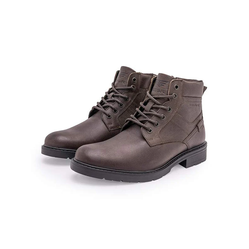 Genuine Leather Ankle Length Boots for Men | Soft Cushioned Insole, Slip-ResisTance, Dynamic Feet Support, Arch Support & Shock Absorption - Image 5