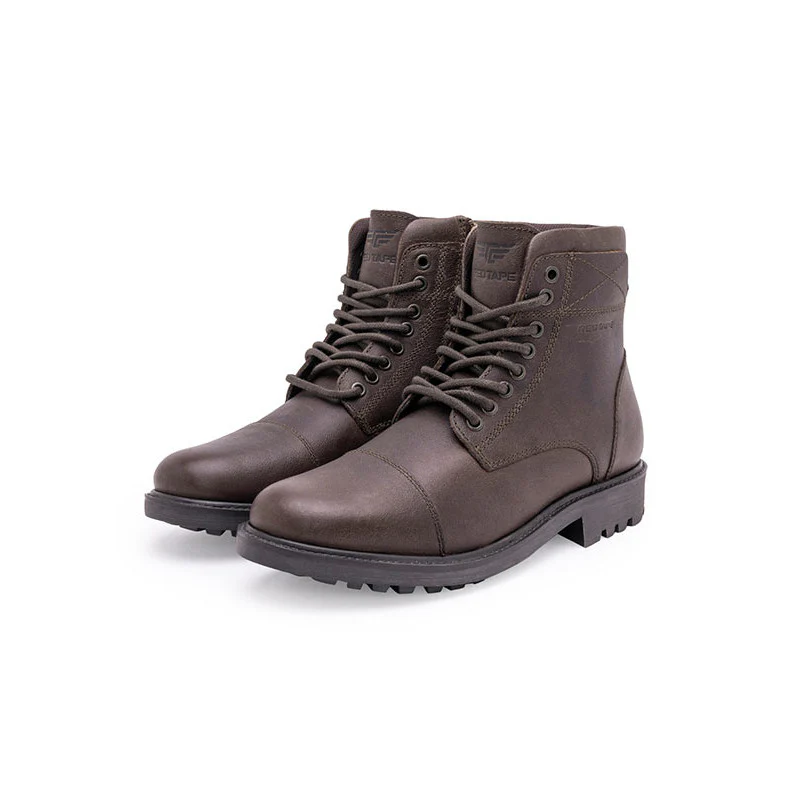 Genuine Leather Ankle Length Boots for Men | Soft Cushioned Insole, Slip-ResisTance, Dynamic Feet Support, Arch Support & Shock Absorption - Image 5