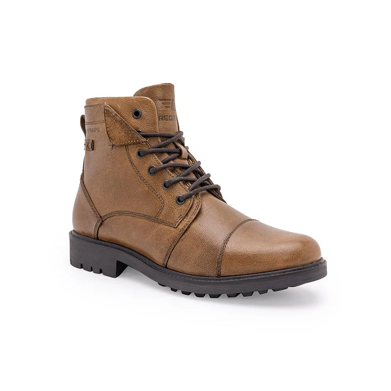 Genuine Leather Ankle Length Boots for Men | Soft Cushioned Insole, Slip-ResisTance, Dynamic Feet Support, Arch Support & Shock Absorption - Image 2