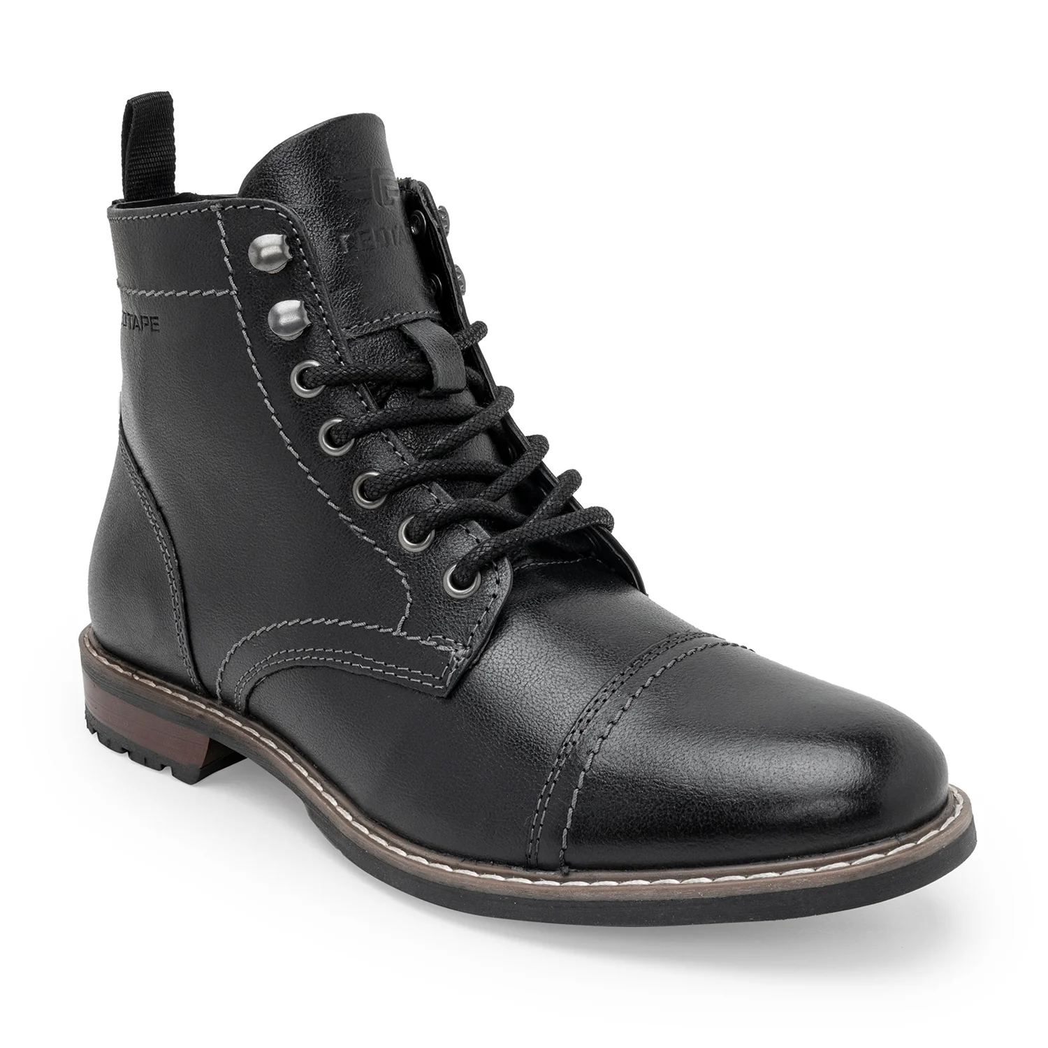 Genuine Leather Ankle Length Boots for Men - Image 2