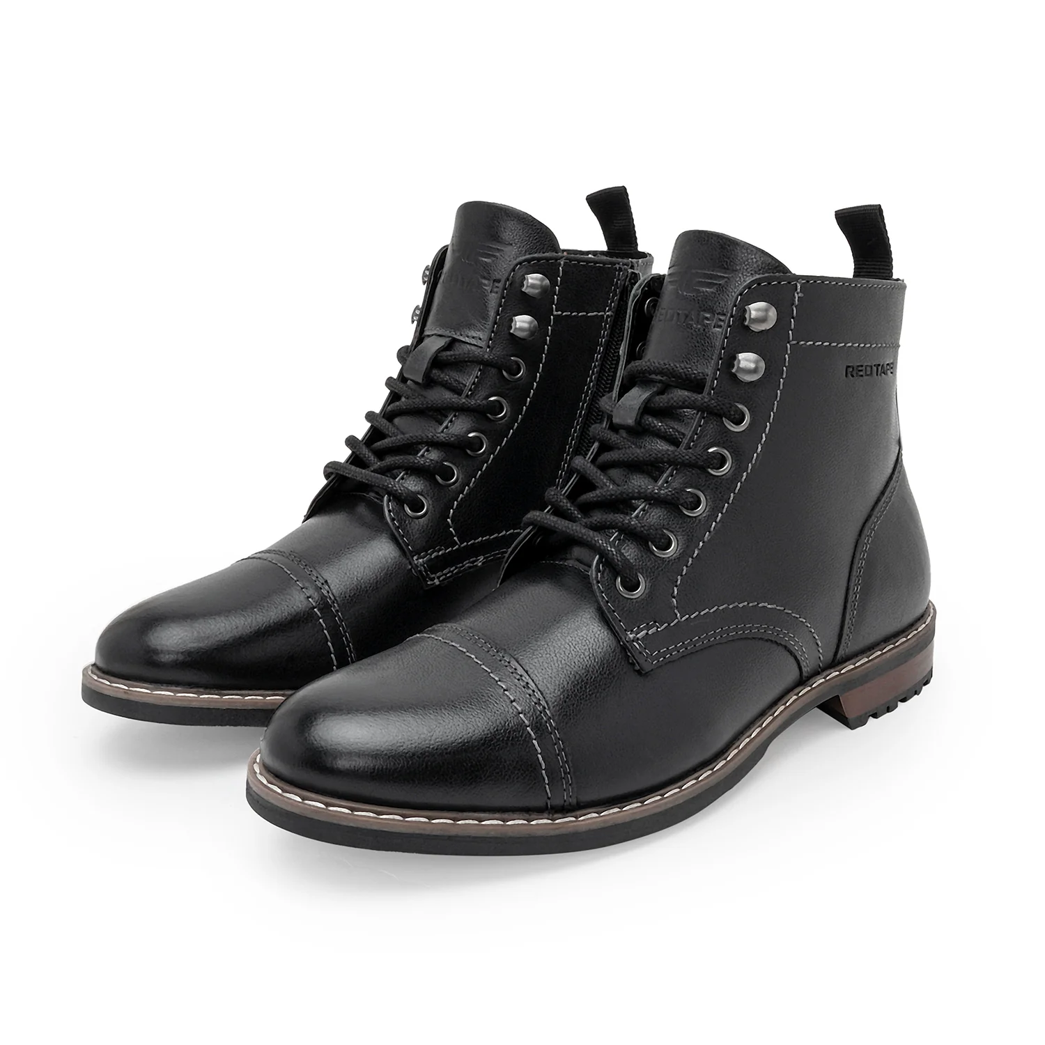 Genuine Leather Ankle Length Boots for Men - Image 5