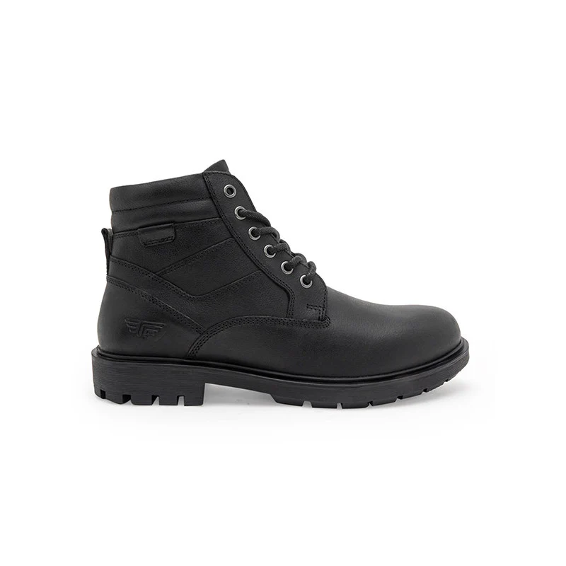 Genuine Leather Ankle Length Boots for Men | Soft Cushioned Insole, Slip-ResisTance, Dynamic Feet Support, Arch Support & Shock Absorption - Image 3