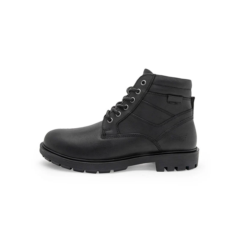 Genuine Leather Ankle Length Boots for Men | Soft Cushioned Insole, Slip-ResisTance, Dynamic Feet Support, Arch Support & Shock Absorption - Image 4
