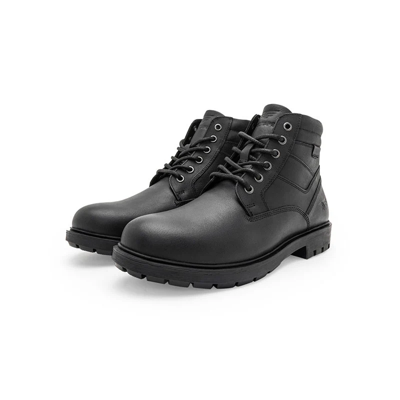 Genuine Leather Ankle Length Boots for Men | Soft Cushioned Insole, Slip-ResisTance, Dynamic Feet Support, Arch Support & Shock Absorption - Image 5