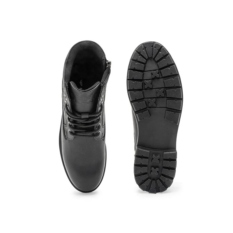 Genuine Leather Ankle Length Boots for Men | Soft Cushioned Insole, Slip-ResisTance, Dynamic Feet Support, Arch Support & Shock Absorption - Image 6