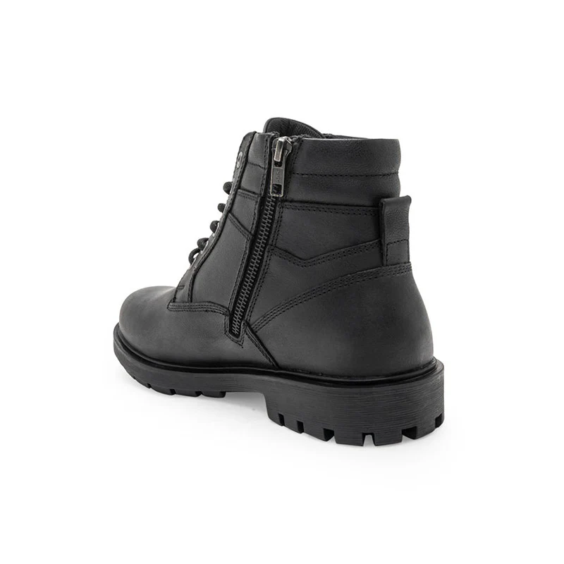 Genuine Leather Ankle Length Boots for Men | Soft Cushioned Insole, Slip-ResisTance, Dynamic Feet Support, Arch Support & Shock Absorption - Image 7