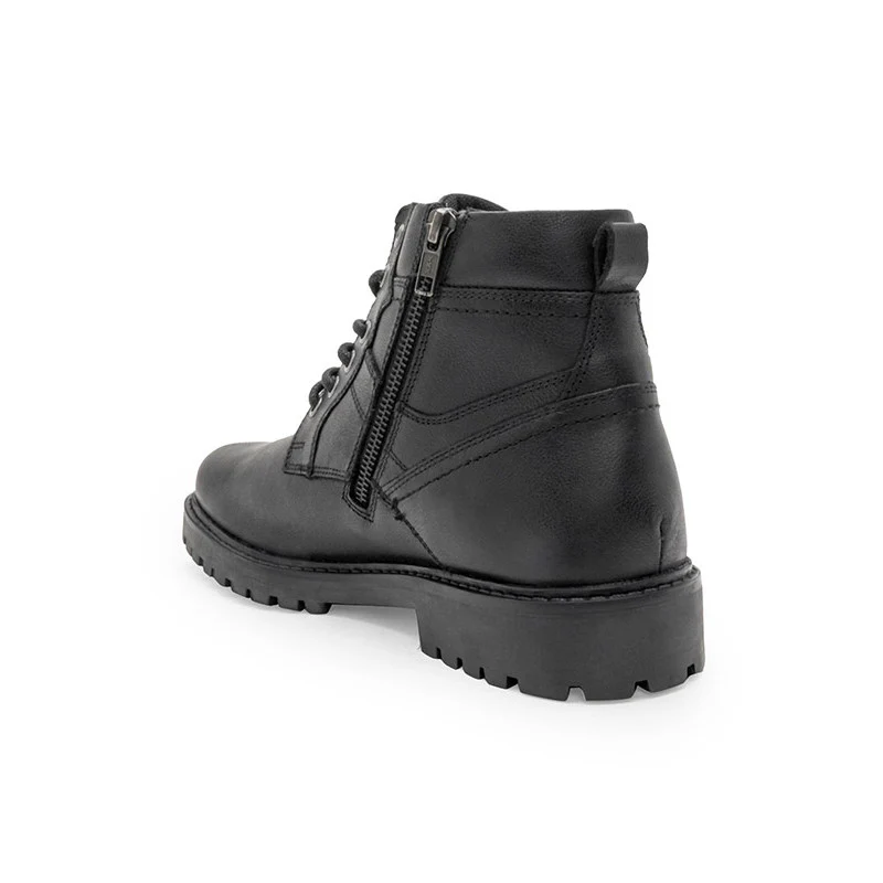 Genuine Leather Ankle Length Boots for Men | Soft Cushioned Insole, Slip-ResisTance, Dynamic Feet Support, Arch Support & Shock Absorption - Image 7