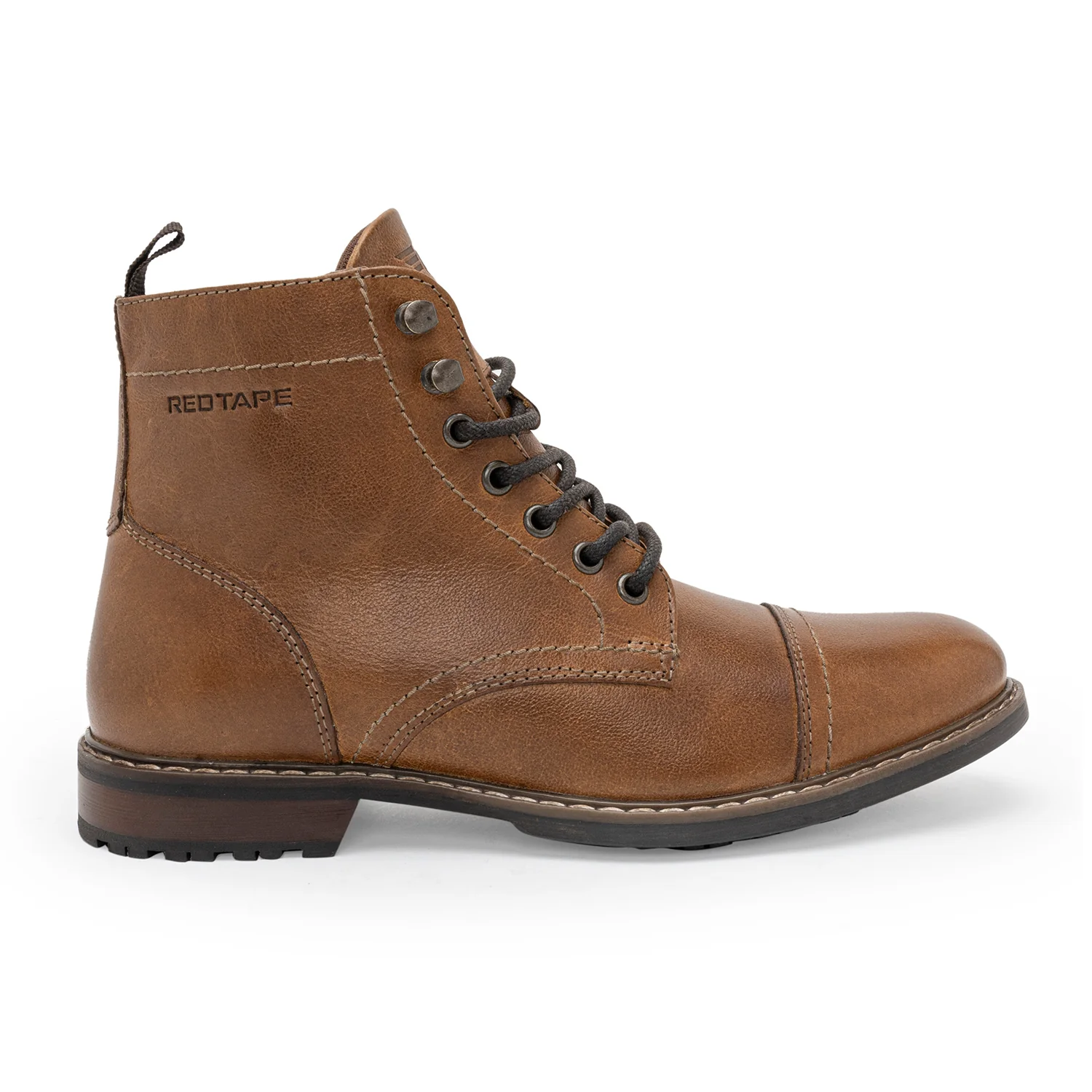 Genuine Leather Ankle Length Boots for Men - Image 2