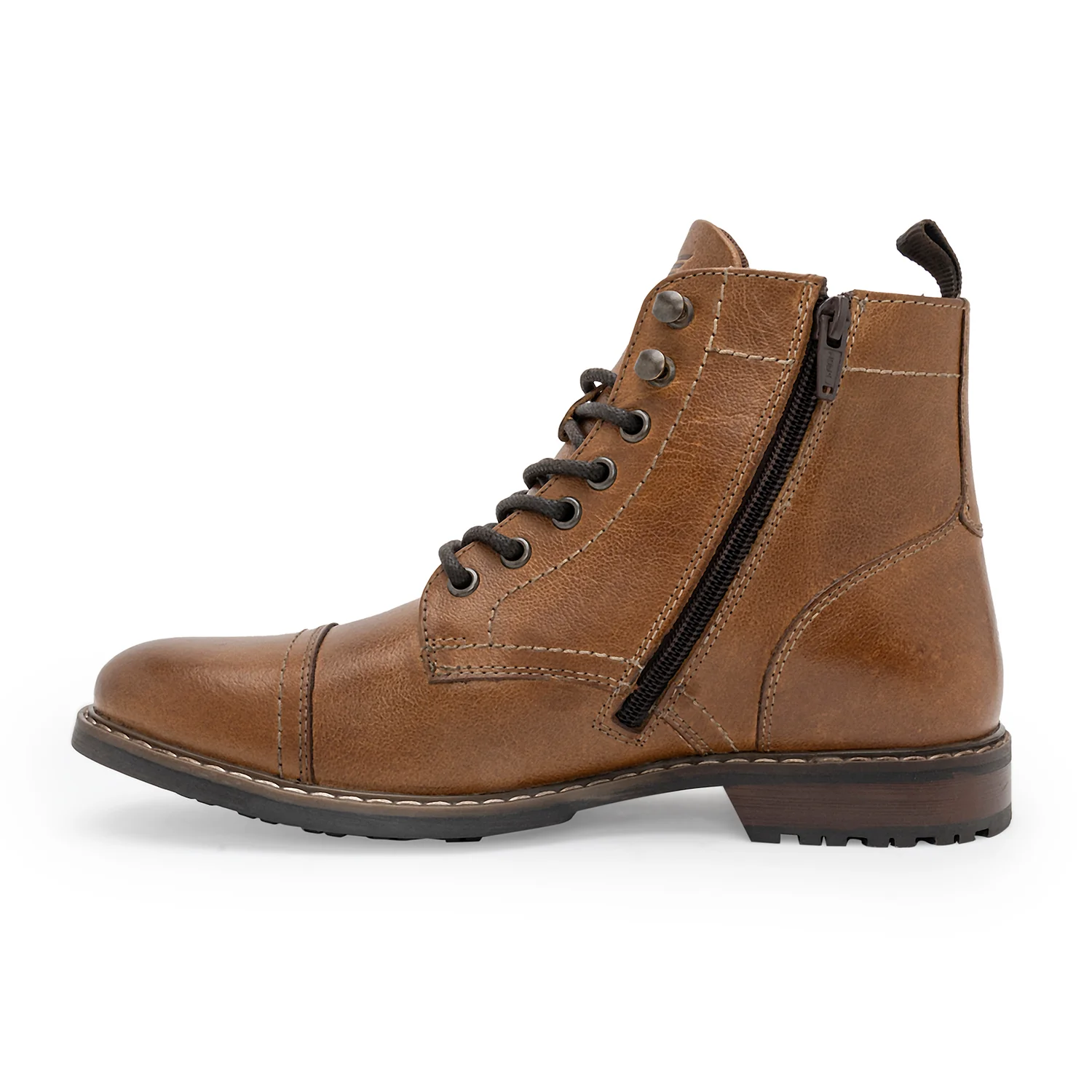 Genuine Leather Ankle Length Boots for Men - Image 3