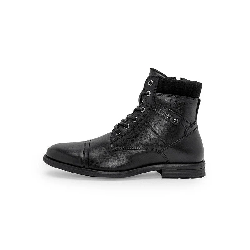 Genuine Leather Ankle Length Boots for Men | Soft Cushioned Insole, Slip-Resistance, Dynamic Feet Support, Arch Support & Shock Absorption - Image 4