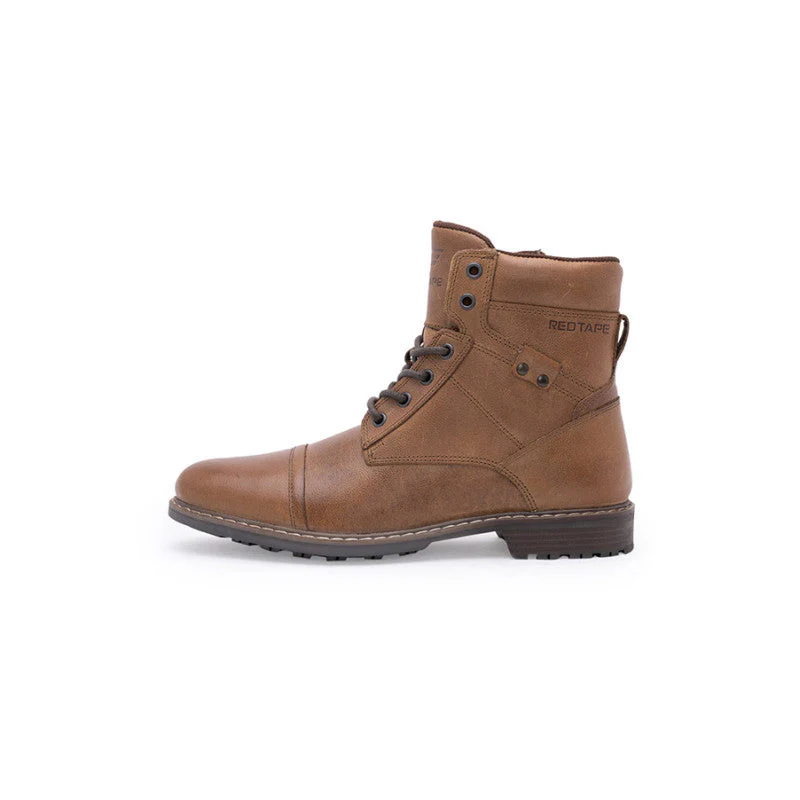 Genuine Leather Biker Boots for Men | Comfortable & Durable - Image 4