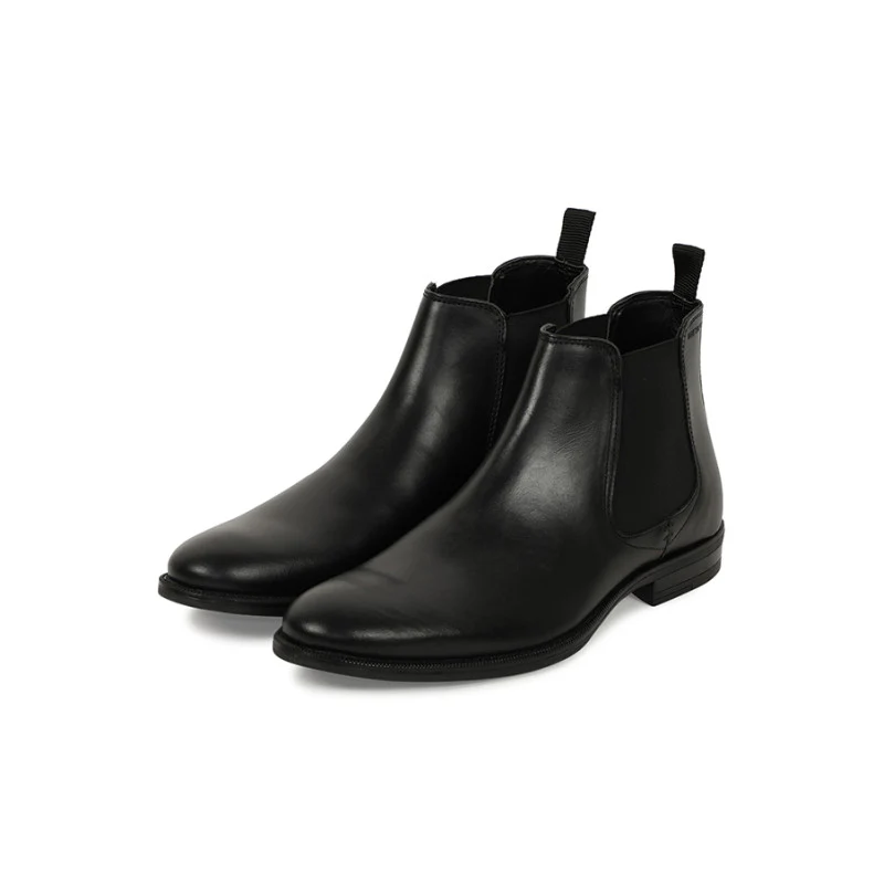 Genuine Leather ChelSea Boots for Men | Soft Cushioned Insole, Slip-ResisTance, Dynamic Feet Support, Arch Support & Shock Absorption - Image 4