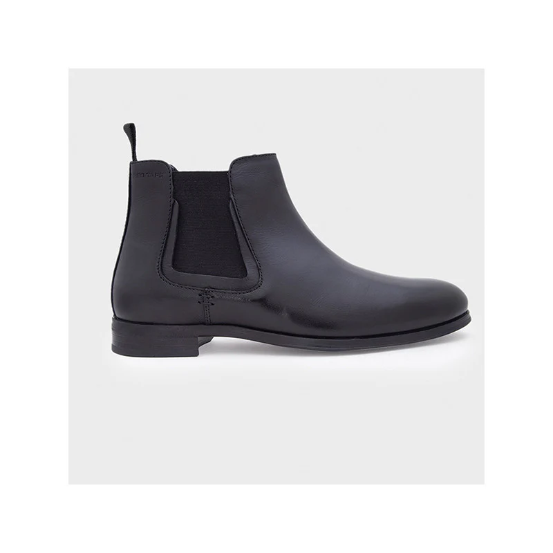 Genuine Leather ChelSea Boots for Men | Soft Cushioned Insole, Slip-ResisTance, Dynamic Feet Support, Arch Support & Shock Absorption - Image 3