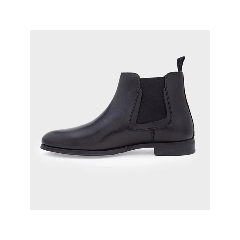 Genuine Leather ChelSea Boots for Men | Soft Cushioned Insole, Slip-ResisTance, Dynamic Feet Support, Arch Support & Shock Absorption - Image 4
