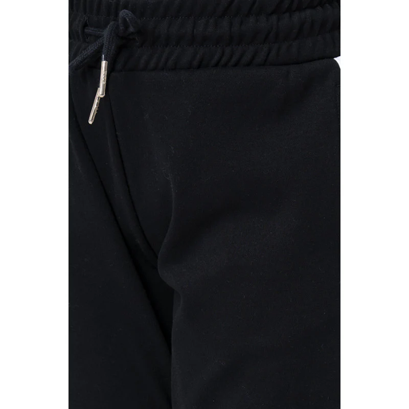 Girl's Black Colorblock Jogger - Image 4