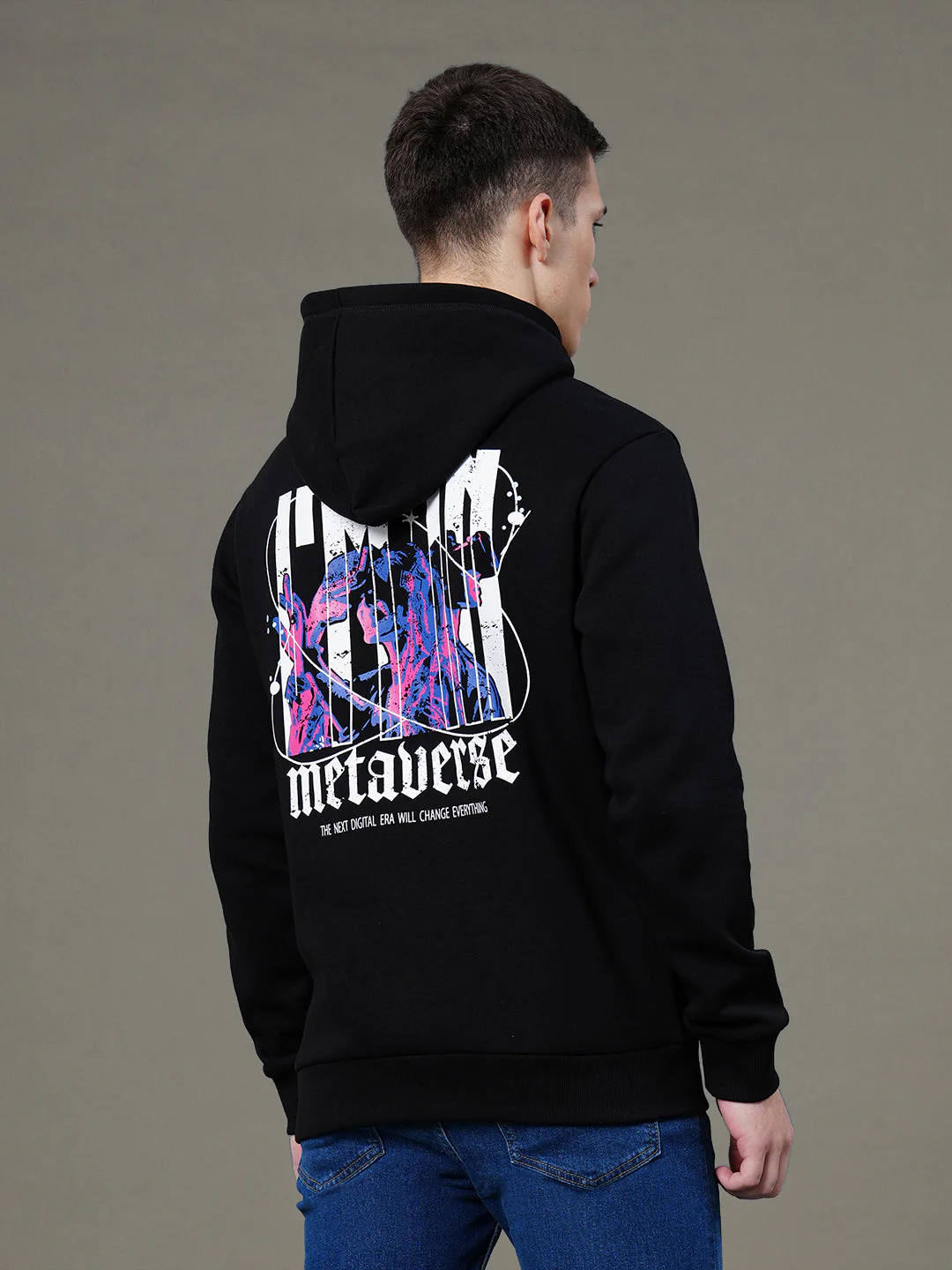Graphic Hoodie for Men - Image 3