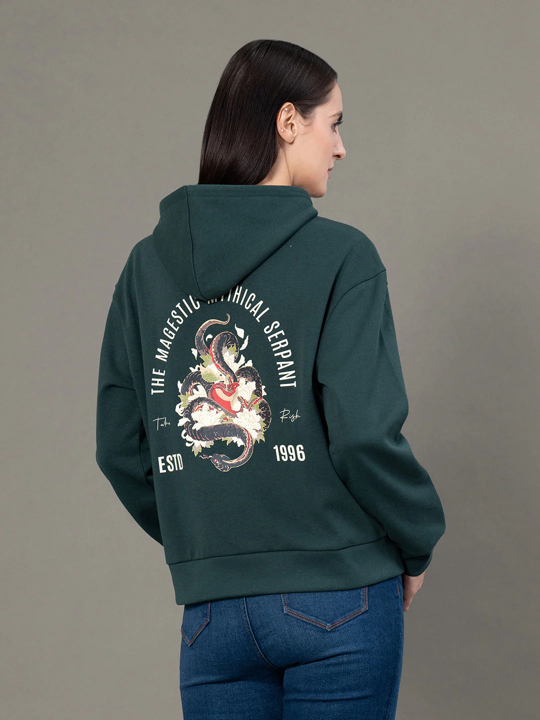 Graphic Hoodie for Women - Image 3