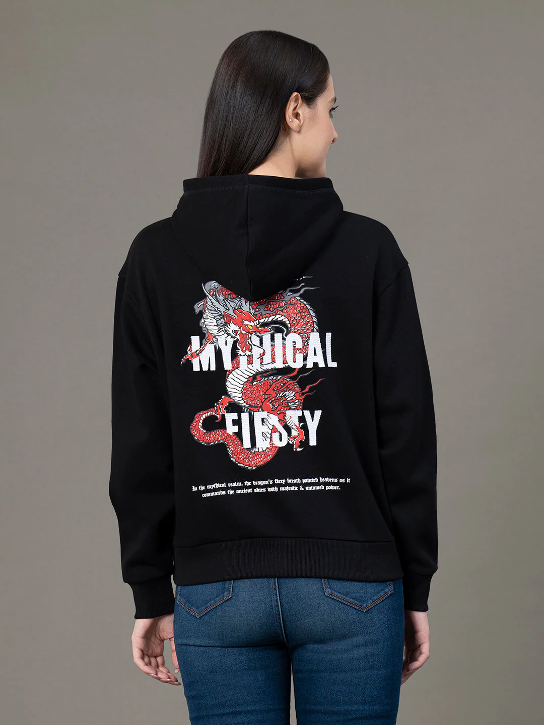 Graphic Hoodie for Women - Image 3