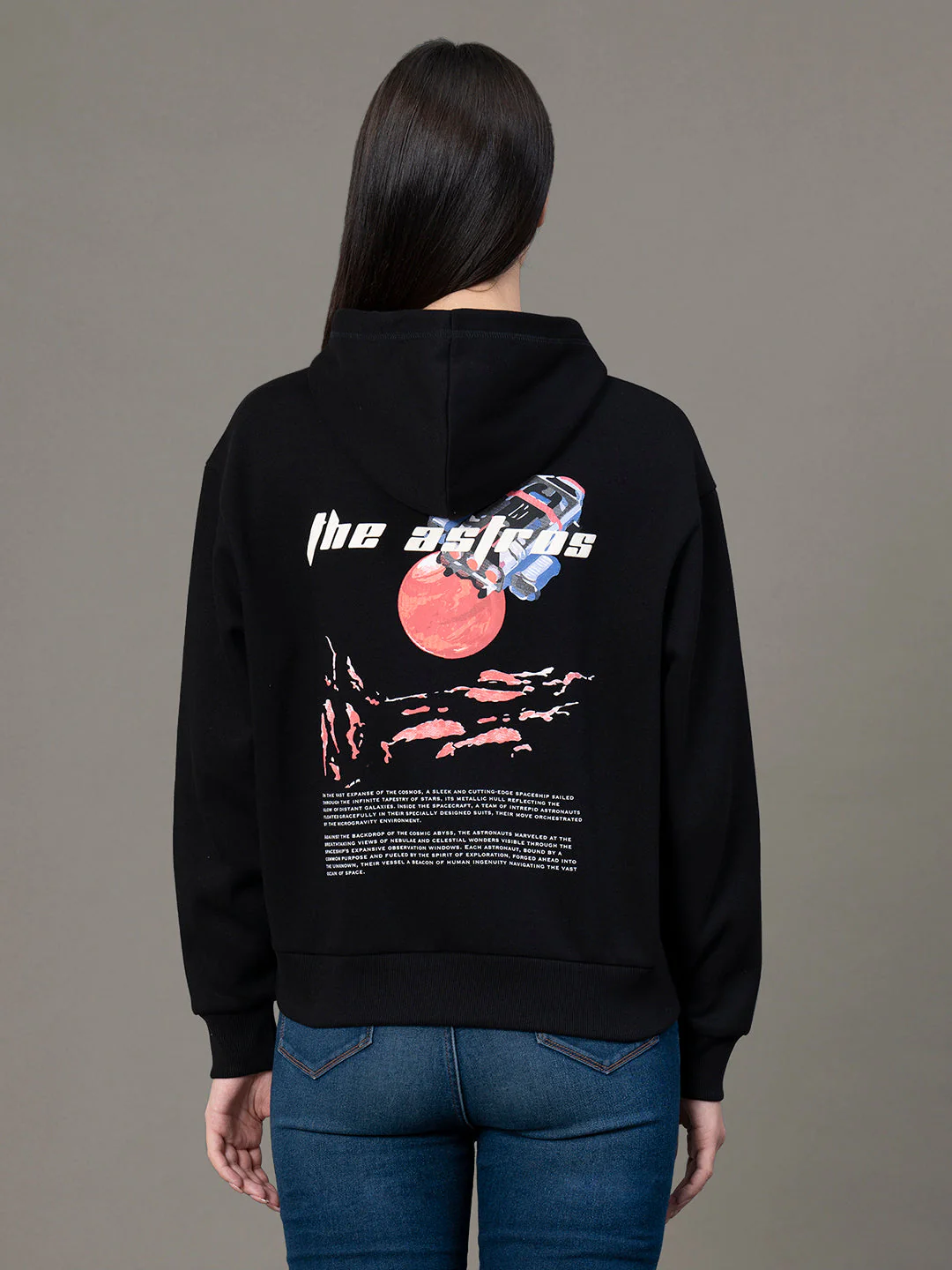 Graphic Hoodie for Women - Image 3