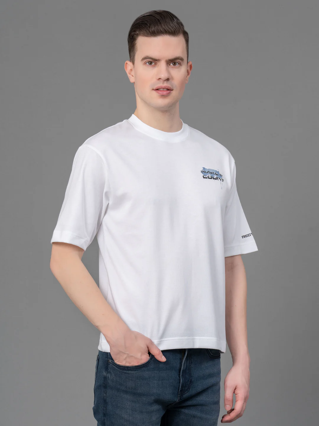 Graphic Oversized T-Shirt for Men - Image 4